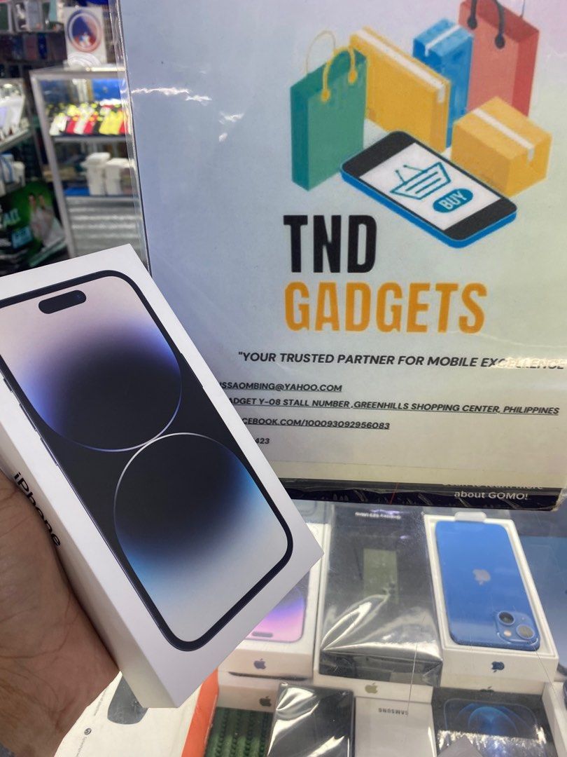 Iphone 14 pro 256gb Brand new (Category: iPhone 14 Series) located in Pasig City. Submitted by melissaomb01623 (Listing ID 1251340724, Image 3). Description: Iphone 14 pro 256gb Brand new sealed factory unlocked ntc variant 1 year warranty in Apple pick up store in greenhills shopping center we do cod in metro manila and near provinces just add sf only. .