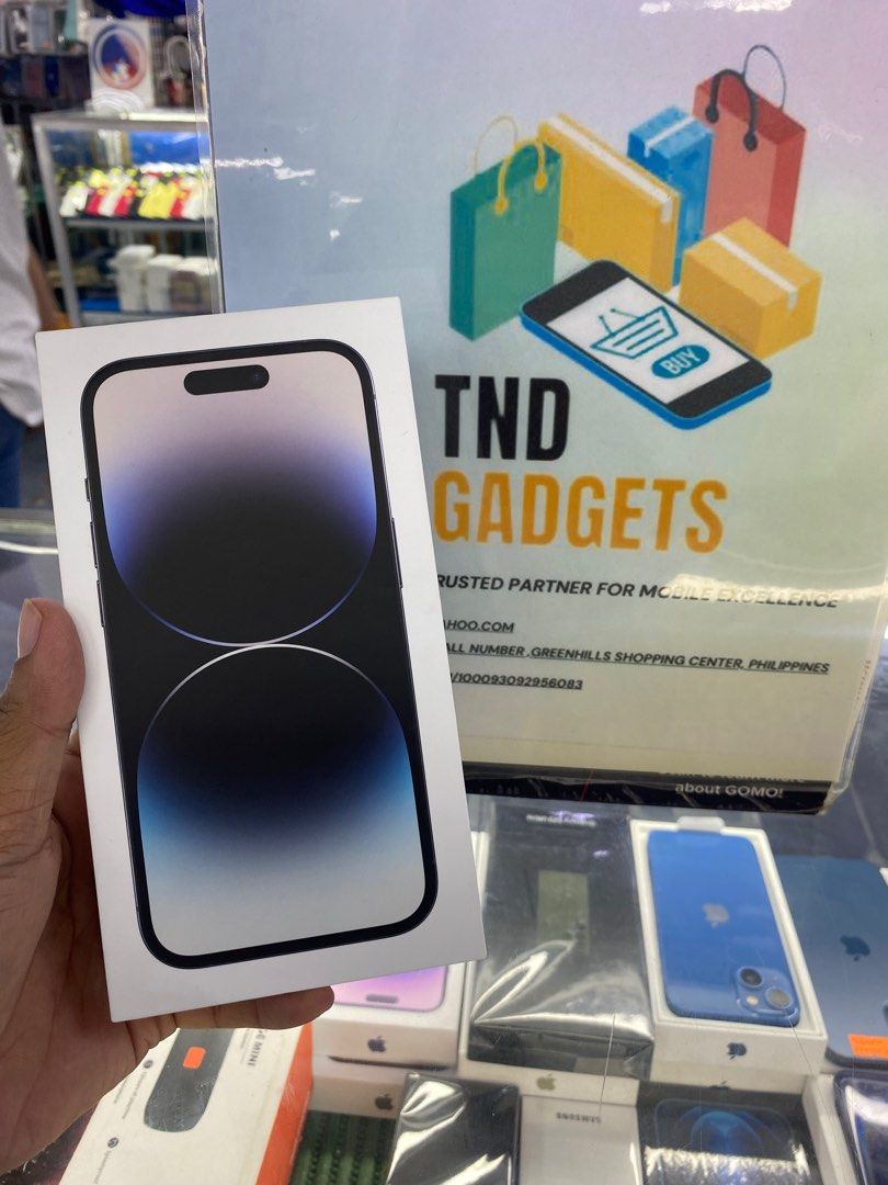 Iphone 14 pro 256gb Brand new (Category: iPhone 14 Series) located in Pasig City. Submitted by melissaomb01623 (Listing ID 1251340724, Image 1). Description: Iphone 14 pro 256gb Brand new sealed factory unlocked ntc variant 1 year warranty in Apple pick up store in greenhills shopping center we do cod in metro manila and near provinces just add sf only. .