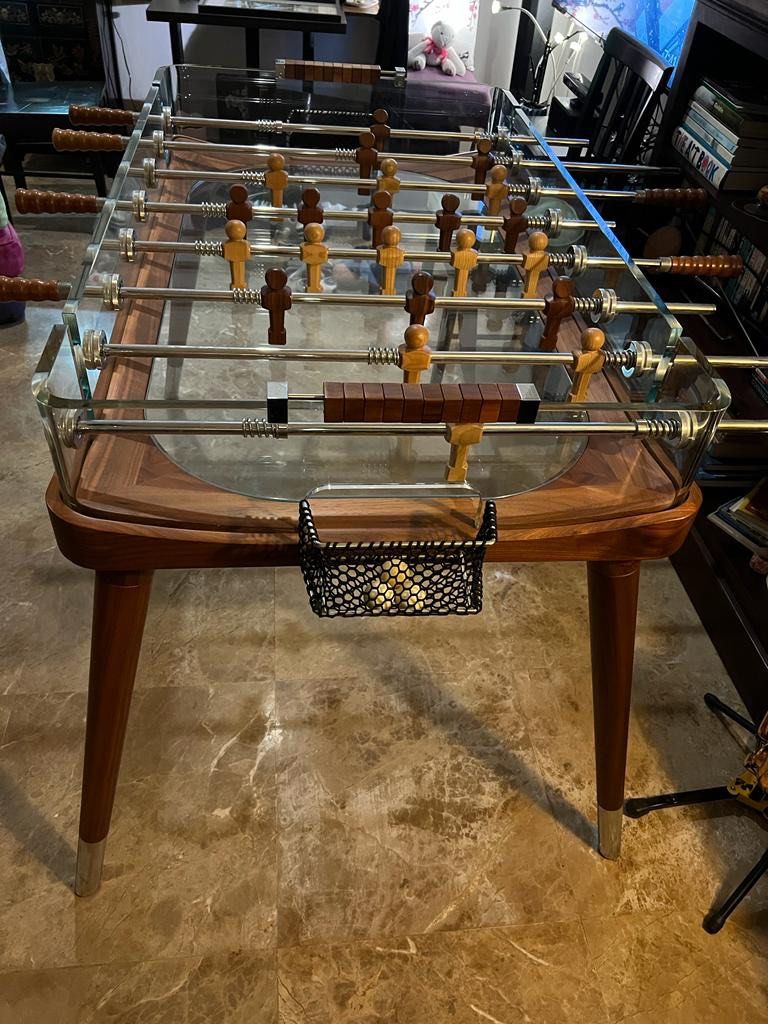 Teckell Glass Foosball Table, Hobbies & Toys, Toys & Games on Carousell