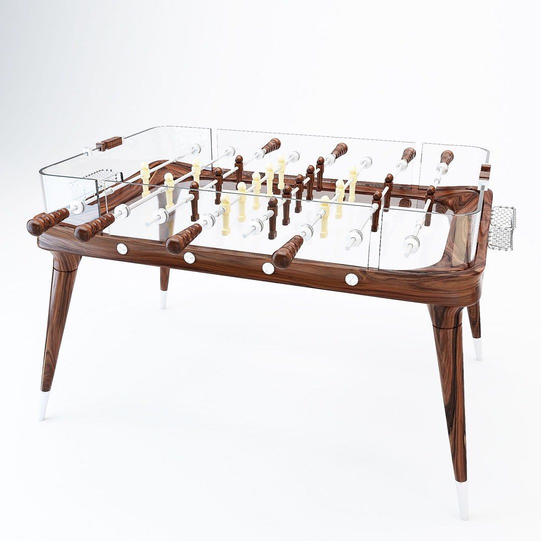 Teckell Glass Foosball Table, Hobbies & Toys, Toys & Games on Carousell