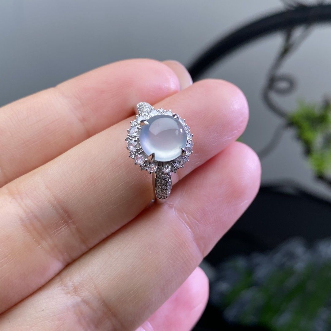 Women's jade rings best sale