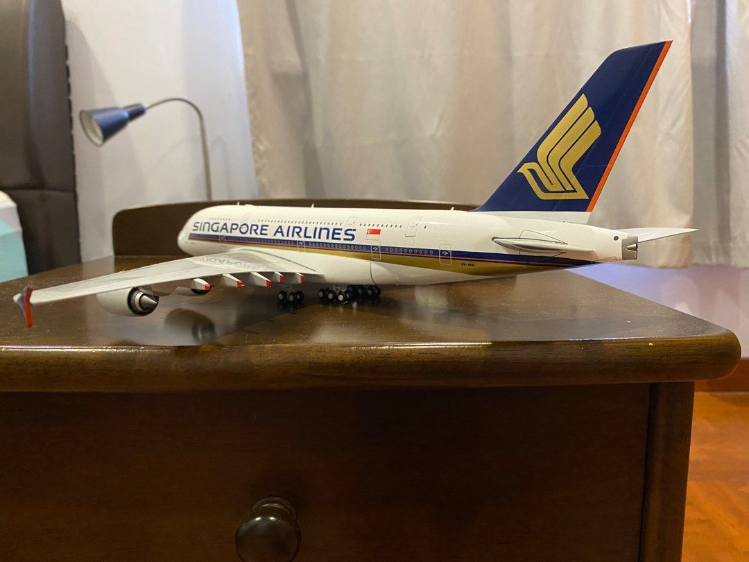 Maquette Avion Herpa Wings 1/500 – Singapore Airlines Heritage Set Series 5 – Occasion