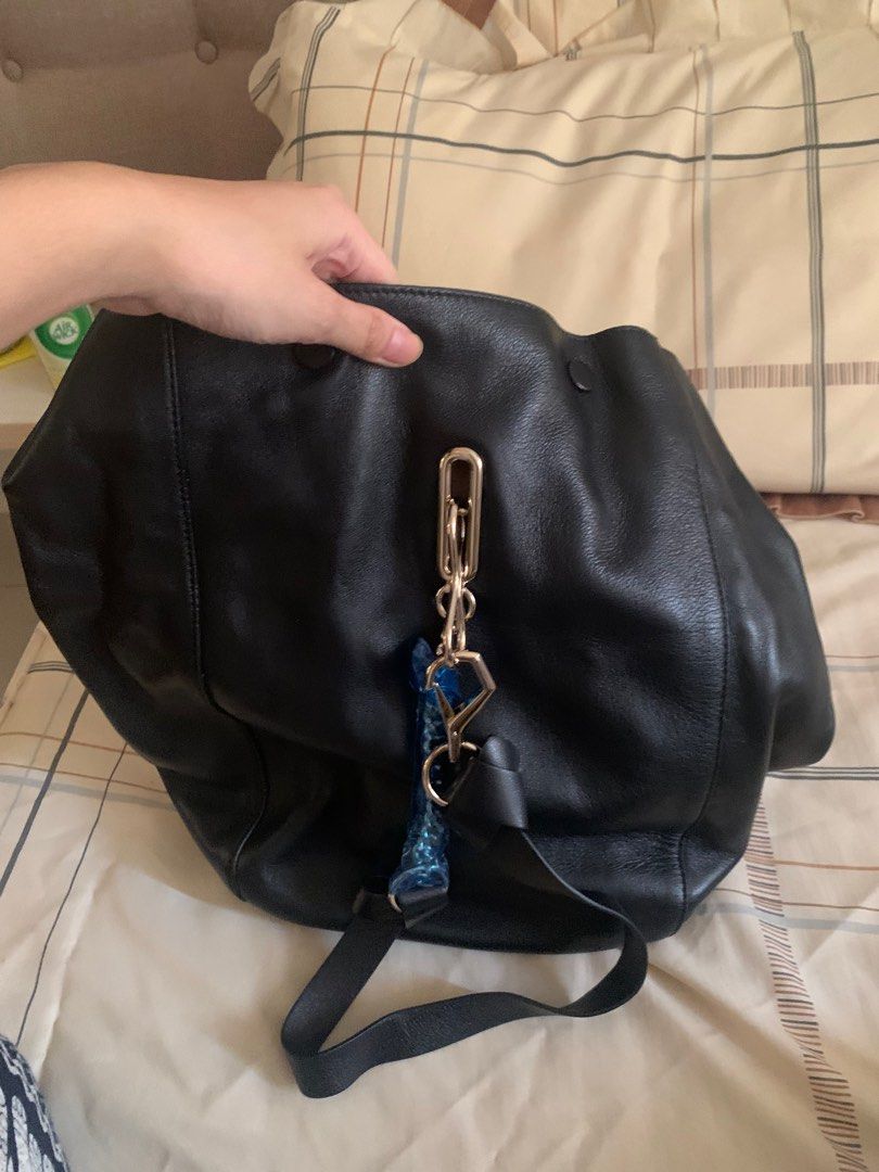 Jimmy choo sales leather backpack