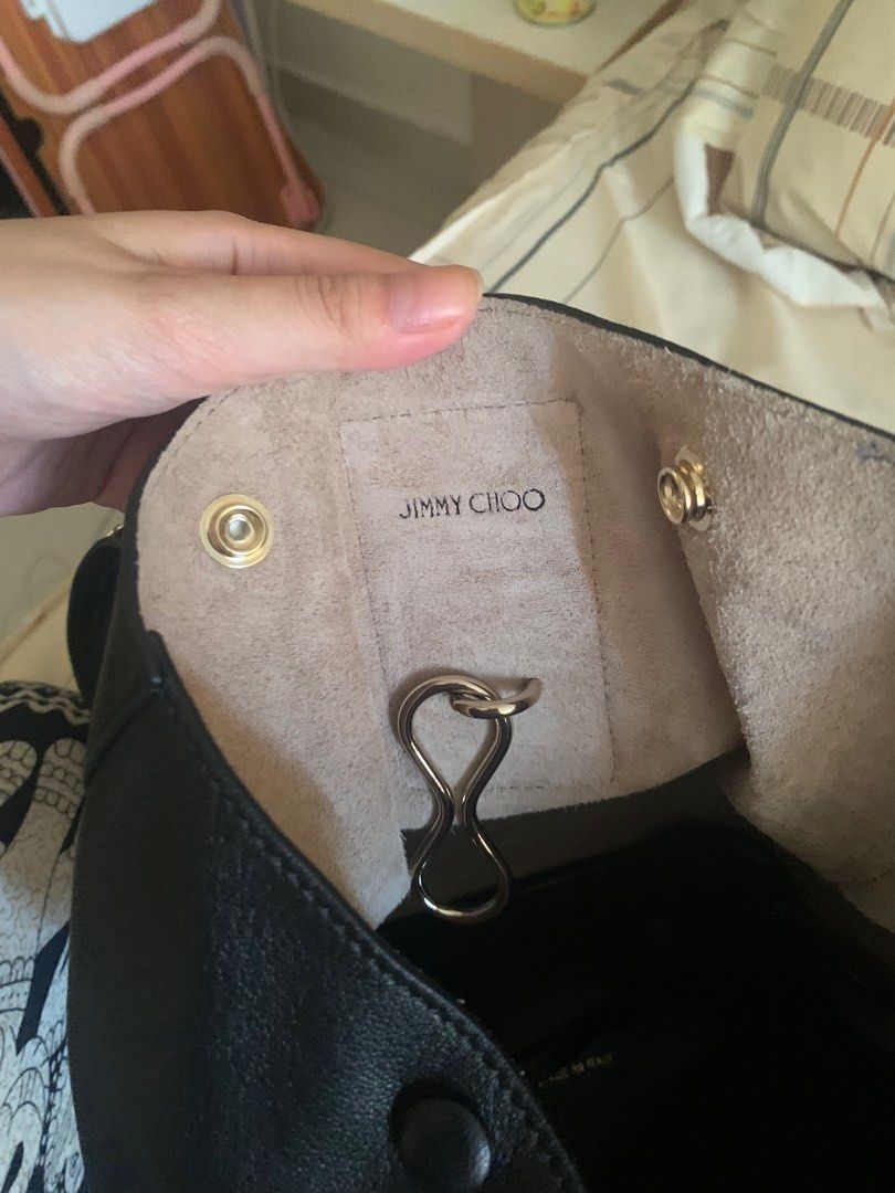 Jimmy Choo Echo Leather Backpack Luxury Bags Wallets on Carousell