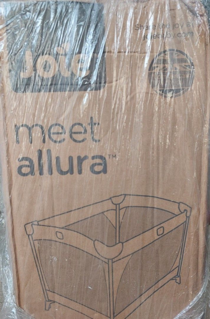 Joie meet allura Crib (Category: Cots & Cribs) located in Quezon City. Submitted by SomeThingsMustGo.ph (Listing ID 1251373315, Image 1). Description: Brand New Joie meet allura Baby Crib.