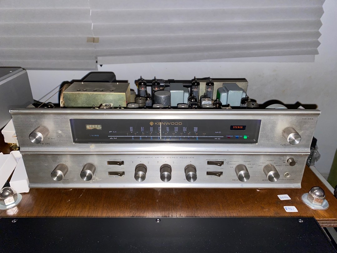 Kenwood tube receiver amplifier, Audio, Soundbars, Speakers