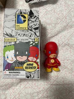 Kidrobot DC Universe Mini Series Flash 2/20 3" Vinyl Figure