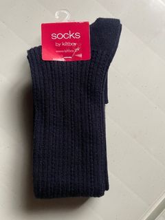 Kiltboy - Black Knee Length Socks