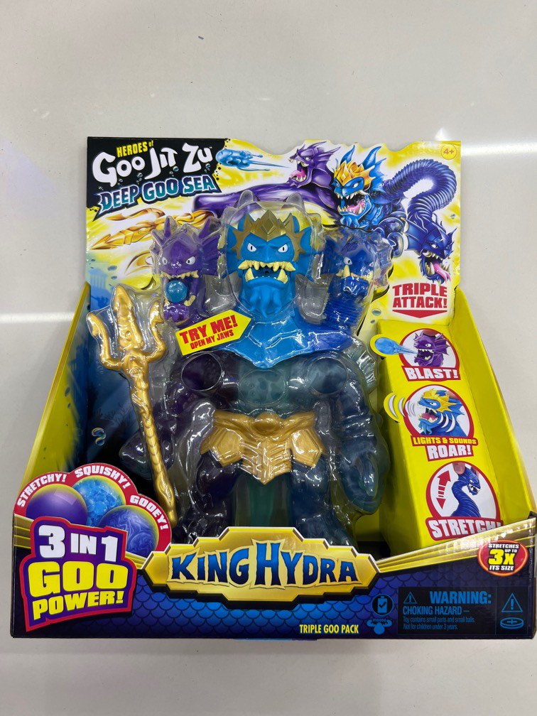 Goo Jit Zu Héroes Deep Goo Sea King Hydra