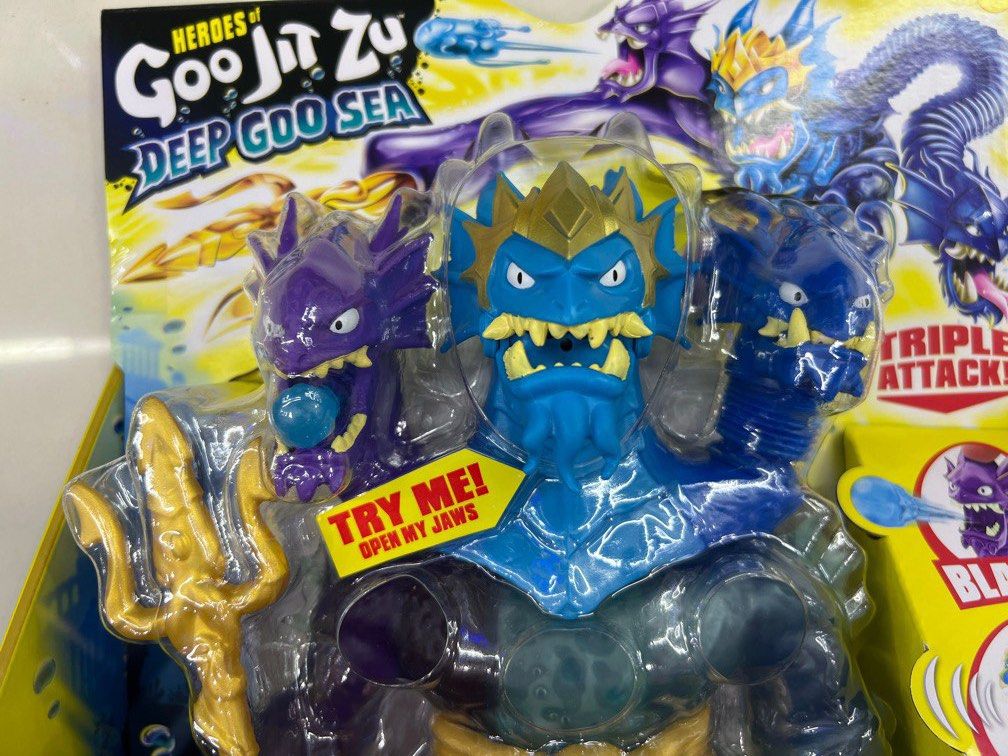 Heroes of Goo Jit Zu Deep Goo Sea Tripple Goo King Hydra