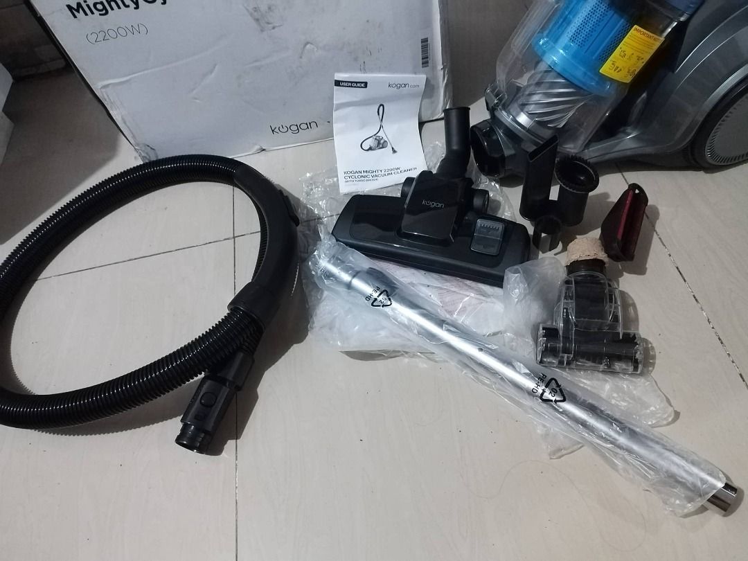 KOGAN Mighty Cyclonic Vacuum Cleaner With Turbo Brush on Carousell