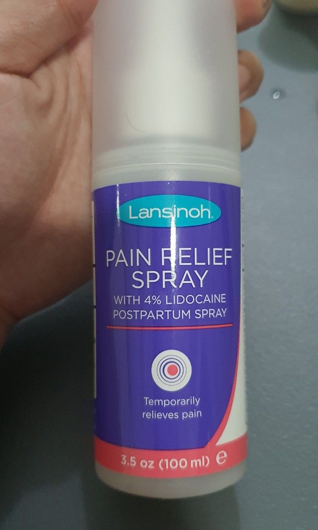 Lansinoh Post-Birth Lidocaine Spray