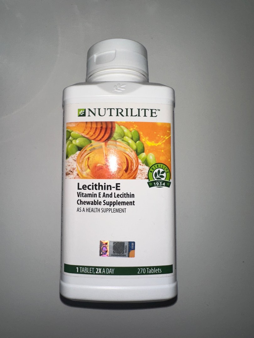Lecithin E 270 tablets 250tablets left, Health & Nutrition, Health