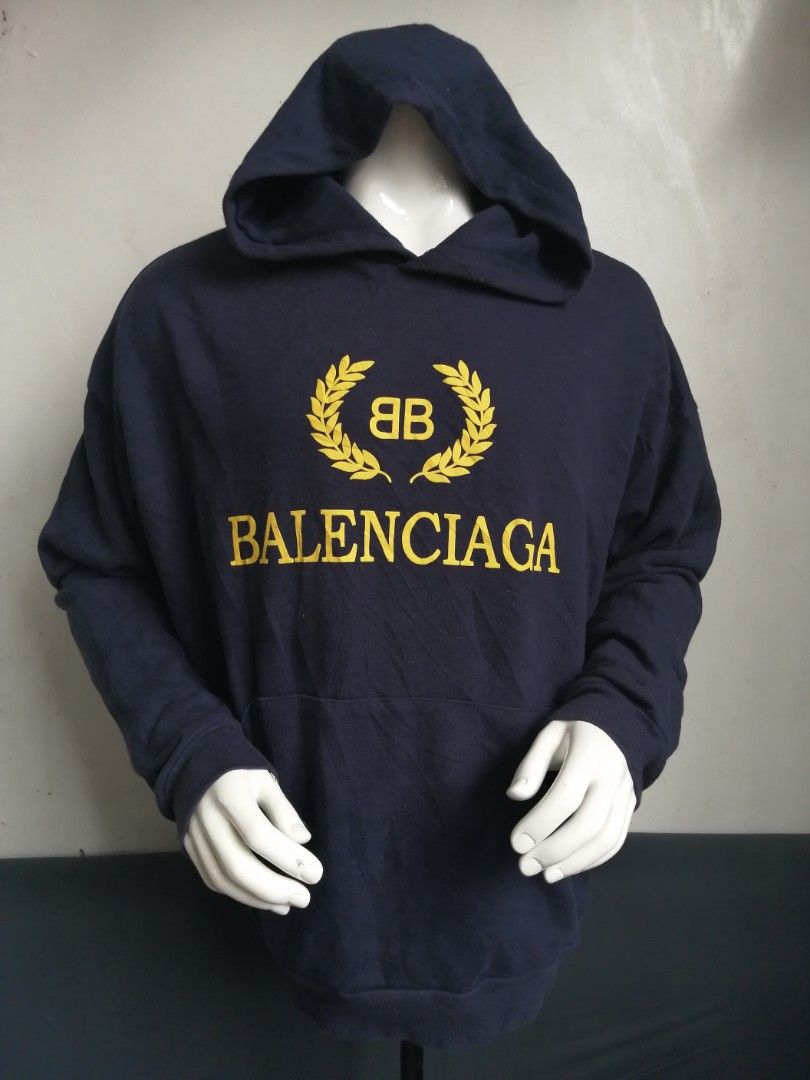 Balenciaga hoodie gold hot sale