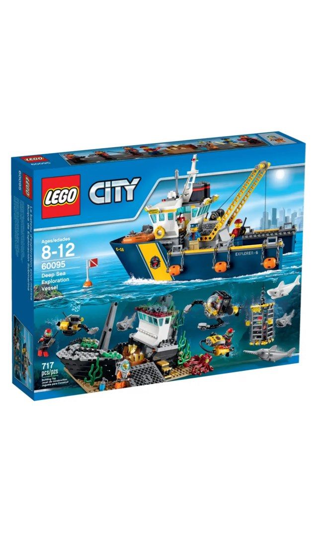 LEGO 60095 DEEP SEA EXPLORATION VESSEL Hobbies Toys Toys Games on Carousell