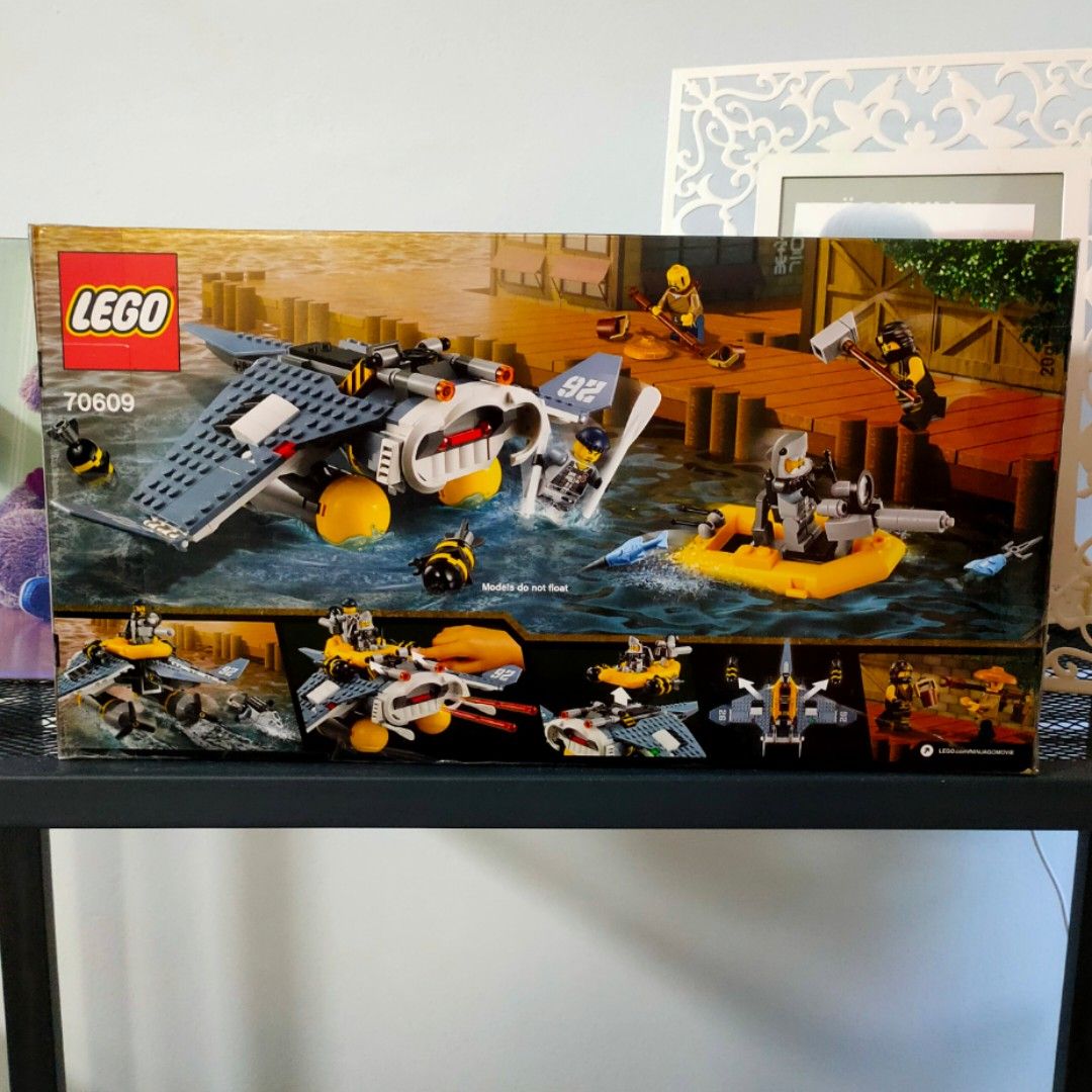 Lego Ninjago Movie 70609 Manta Ray Bomber NEW Hobbies Toys Toys Games on Carousell