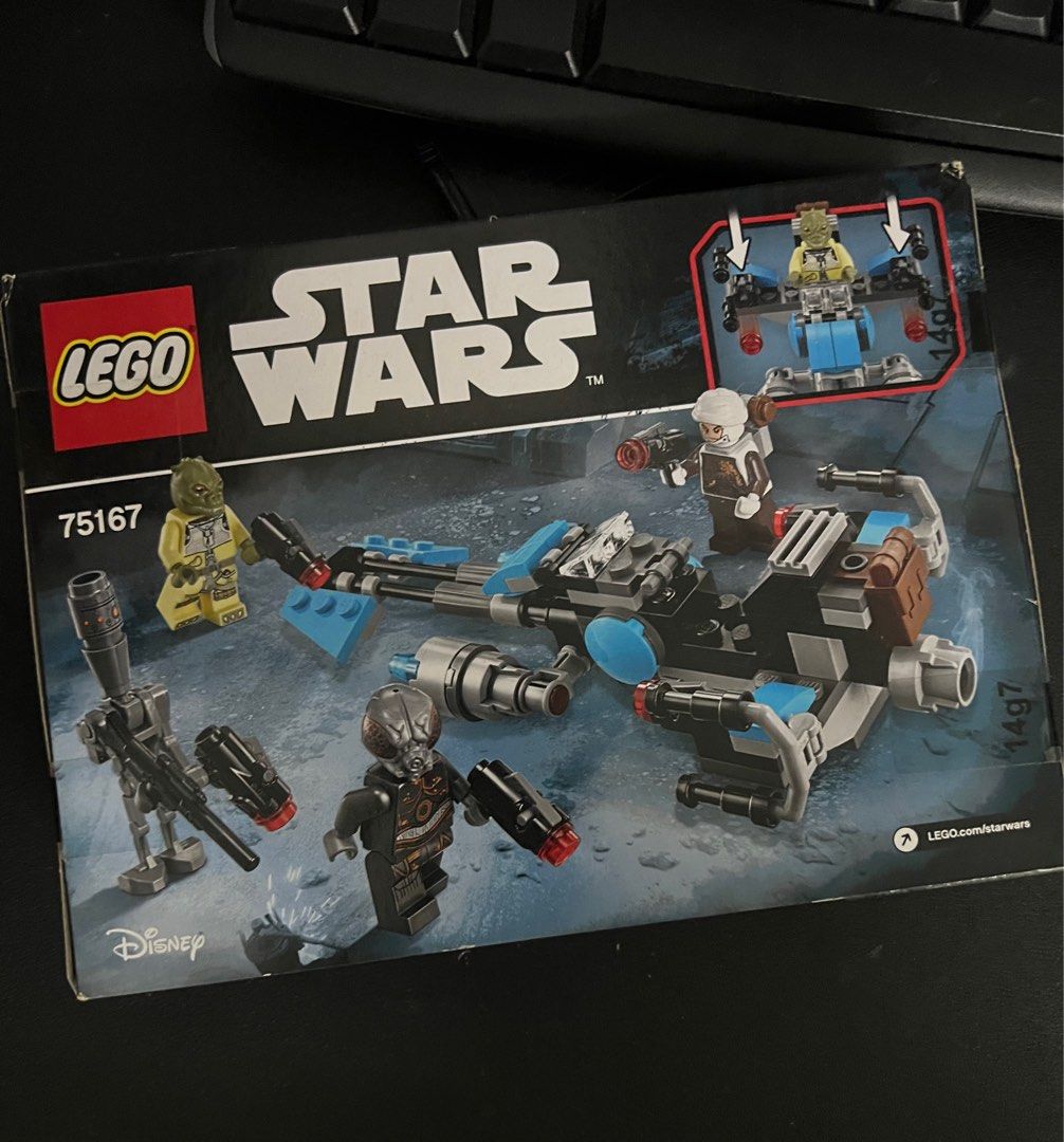 Lego bounty store hunter battle pack