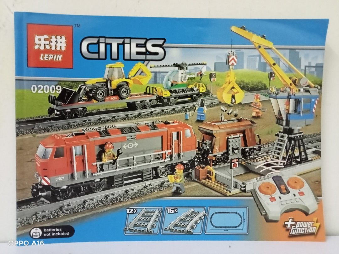 Lepin Cities Heavy Haul Train Used Hobbies Toys Collectibles