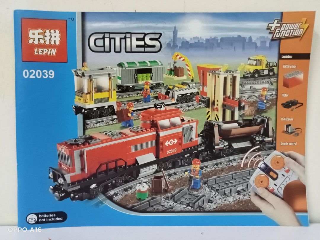 Lepin cargo train new arrivals