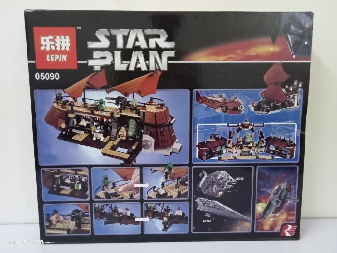 Lepin jabba's sail barge 2025