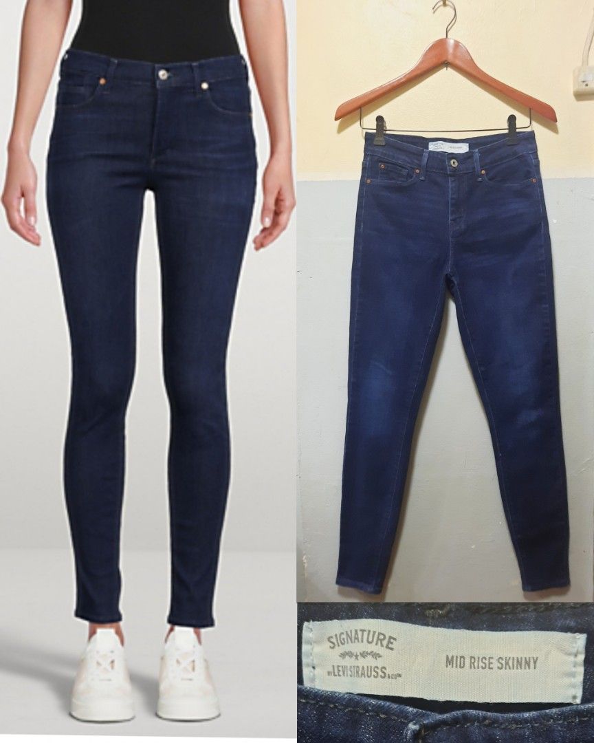 Levi strauss signature shop mid rise skinny