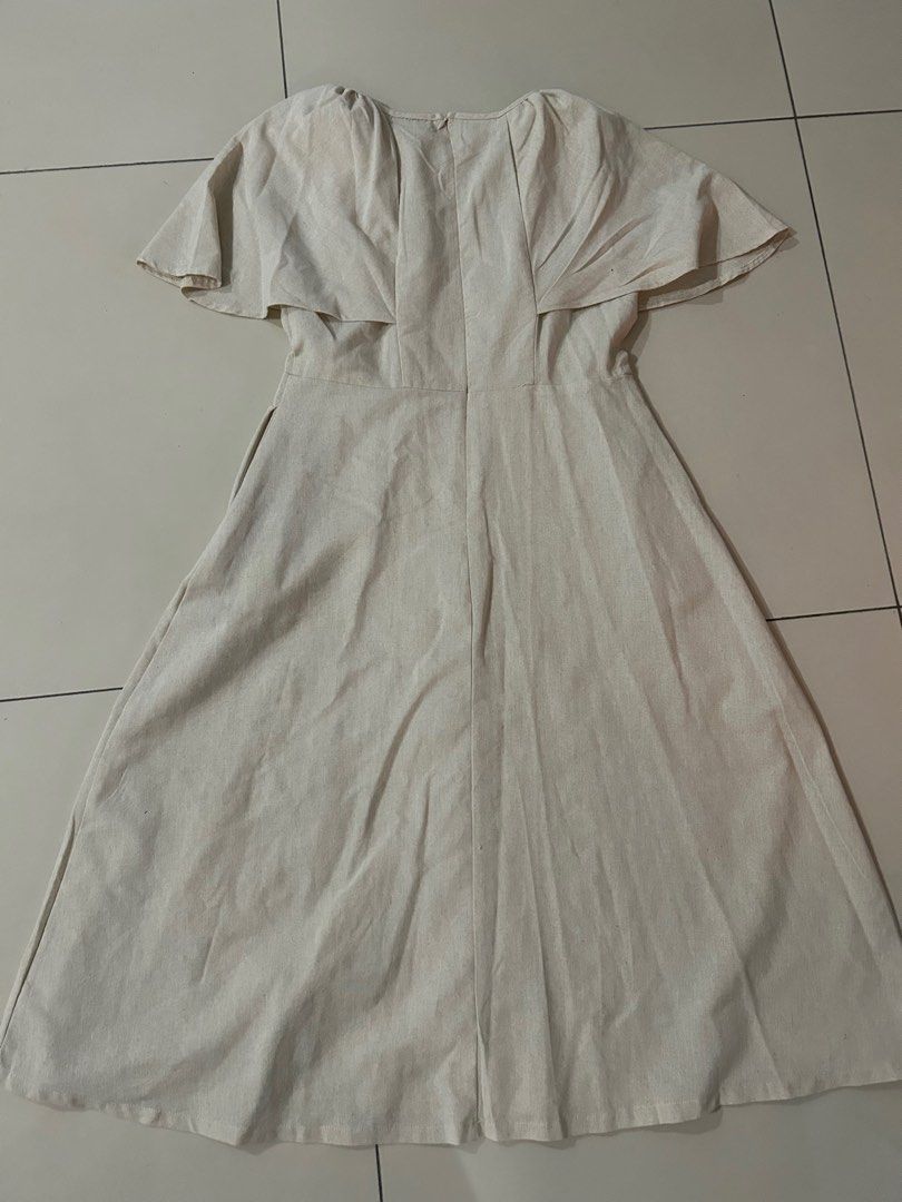 Little Gentleman Linen Romper Set - Beige