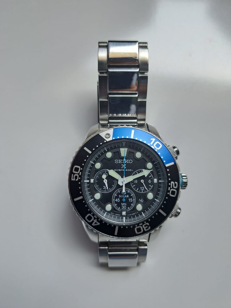 LIGHTLY USED Seiko Men s SSC017 Prospex Analog Japanese Quartz