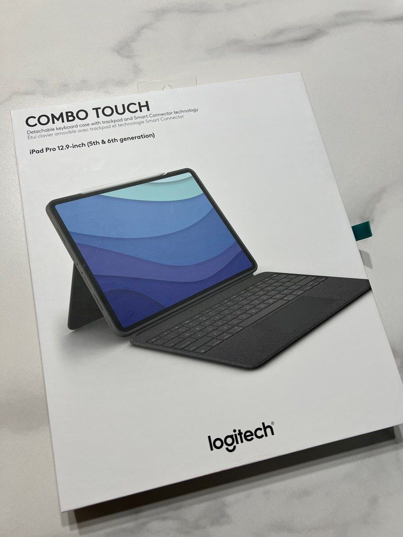 Logitech Combo touch keyboard case for ipad pro 12.9 5th 6th gen ...