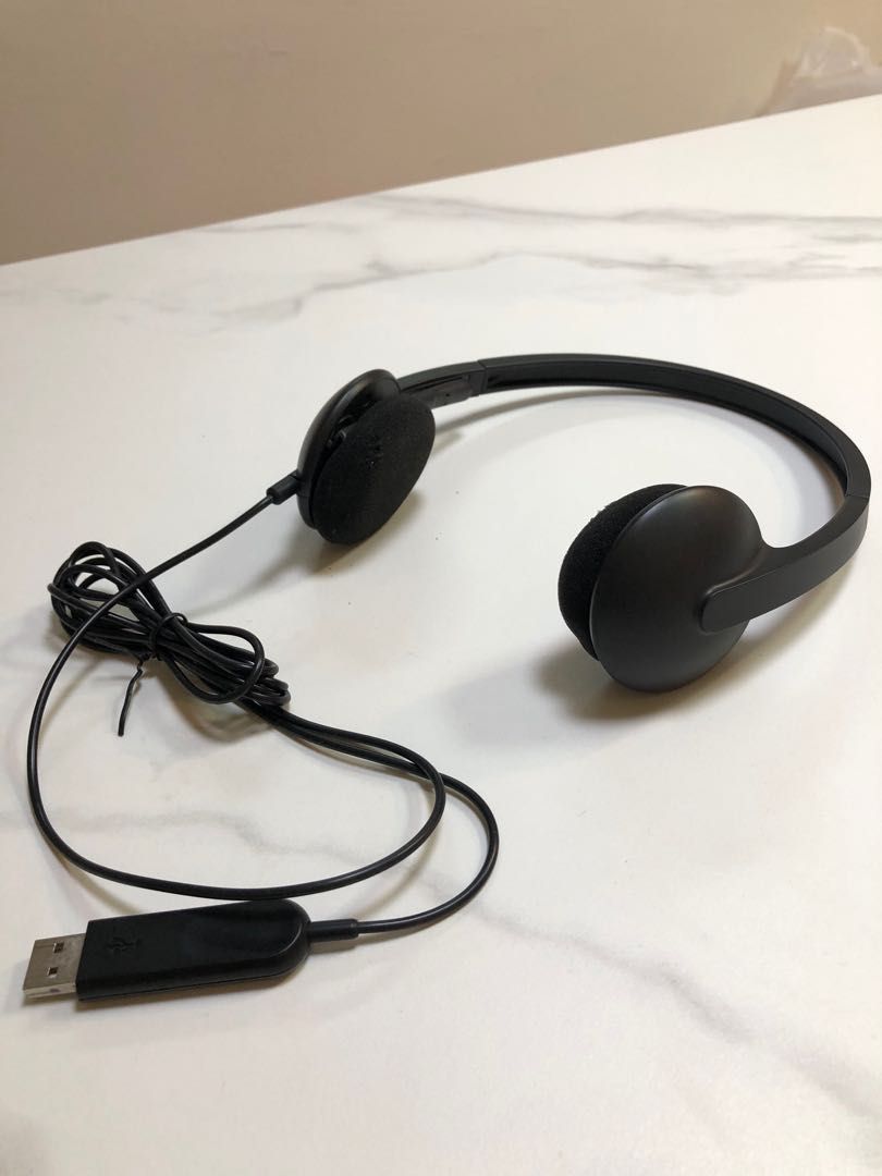 Logitech H340 USB Headset with Noise Canceling Mic