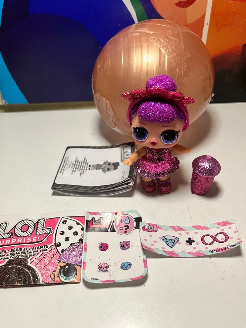 Lol Surprise Bling Series Sugar Doll, Hobbies & Toys, Toys & Games On  Carousell