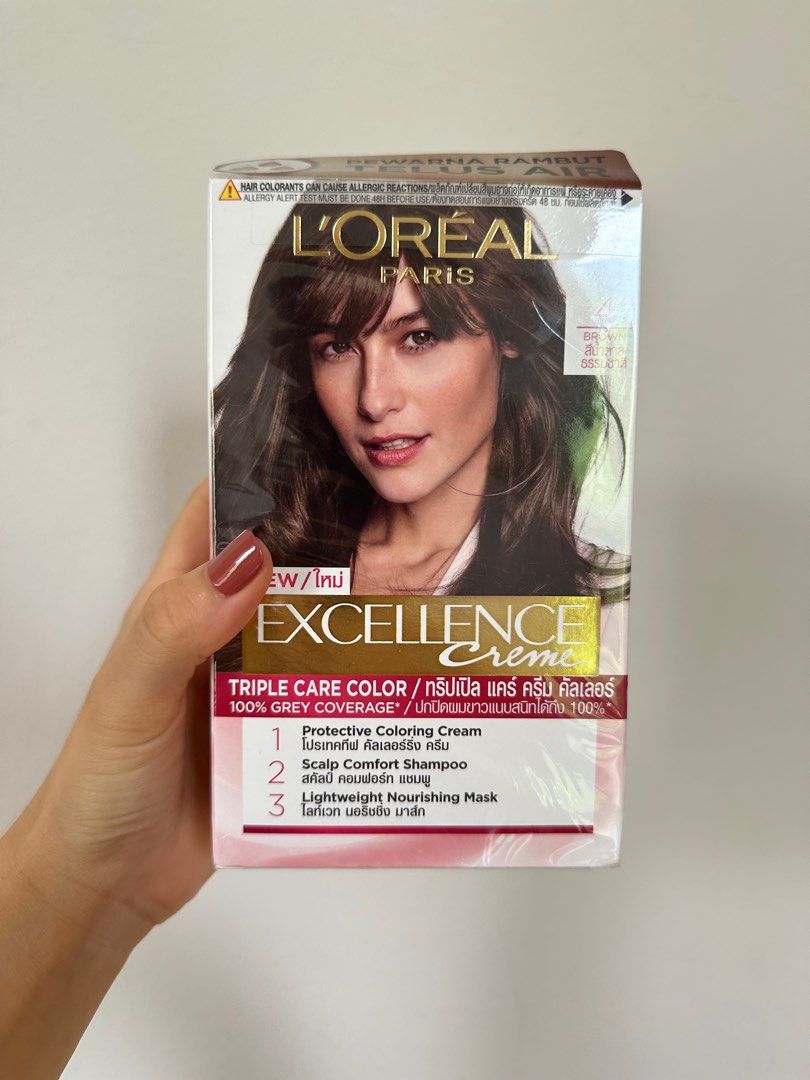 Loreal brown Hair Dye, Beauty & Personal Care, Hair on Carousell