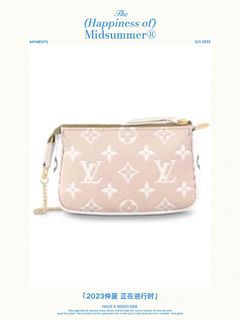 Louis Vuitton LV Vintage Mini Pochette Accessoires Pouch Crossbody Bag,  Luxury, Bags & Wallets on Carousell