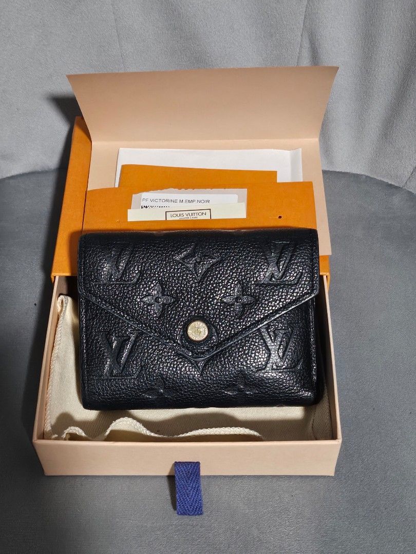 Louis Vuitton Monogram Victorine Wallet Rose Ballerine M62360