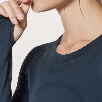 LULULEMON Align Long Sleeve Shirt Nulu Yoga Top in Cayenne NWT $78