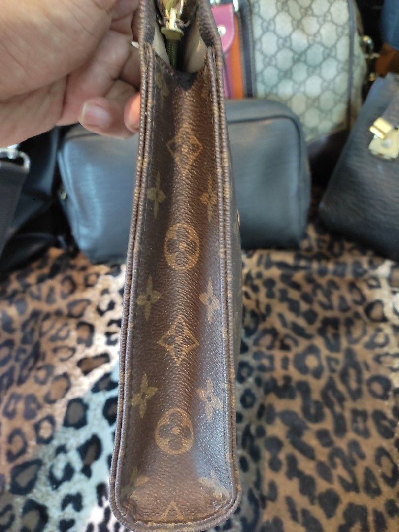 Louis Vuitton Clutch Pallas Monogram Black/Brown - US