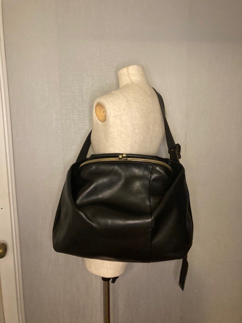 macromauro Ganma bag purse bag leather crossbody, 女裝, 手袋及銀包