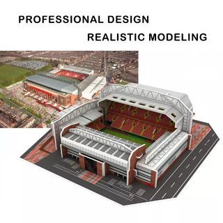 Mainan mini stadion puzzle sepak bola club eropa
