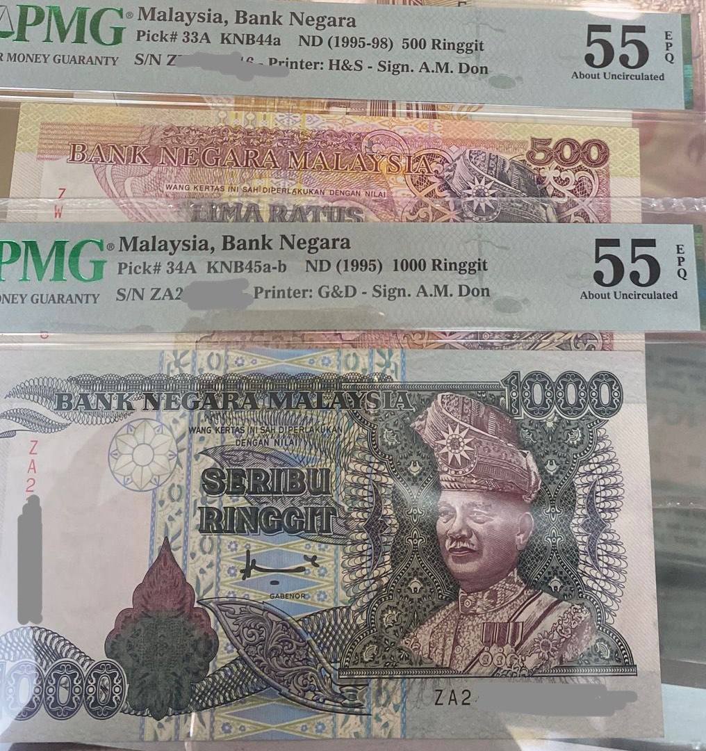 Malaysia ringgit 7th Edition, Hobbies & Toys, Memorabilia ...