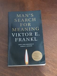 Man's Search for meaning