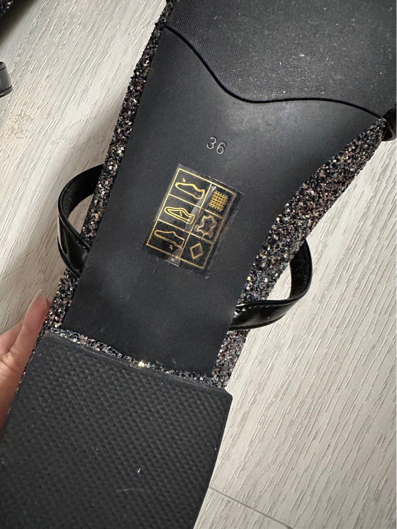 Glitter flat new arrivals shoes uk