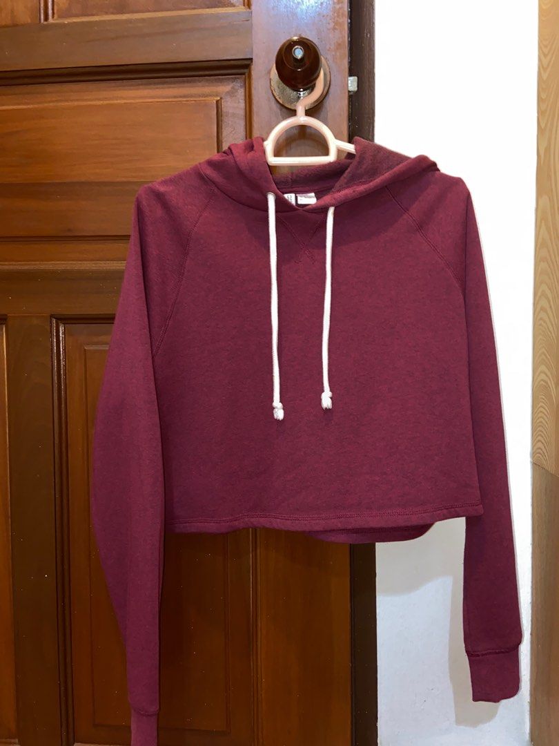 Crop top sales hoodie h&m