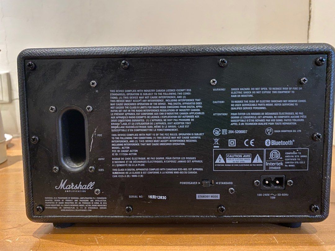 ORIGINAL MARSHALL ACTON 1 speakers rm600