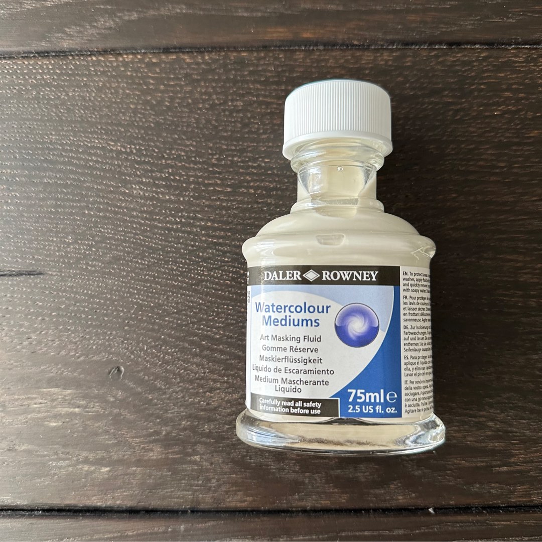 Masking Fluid (Watercolour Mediums), Hobbies & Toys, Stationery & Craft