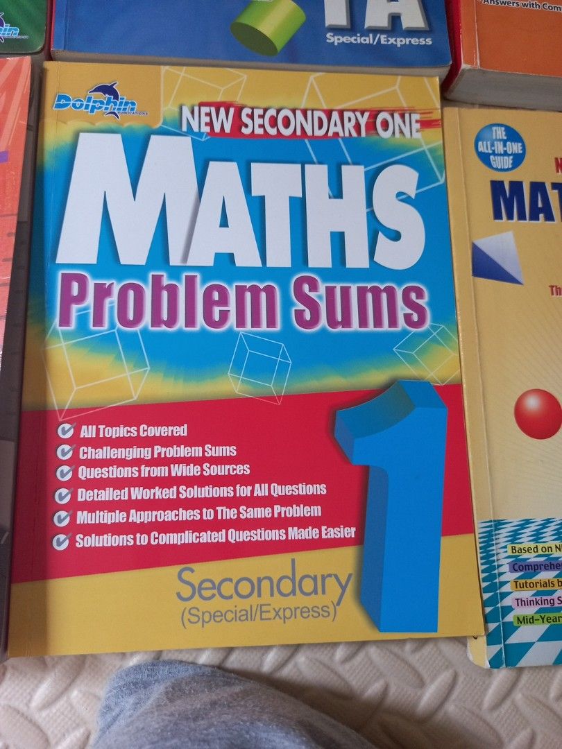 Mathematics secondary 1 special/express, Hobbies & Toys, Books ...