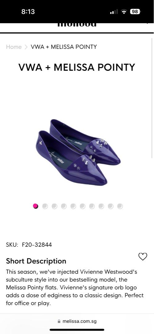 Melissa Vivienne Westwood Pointy