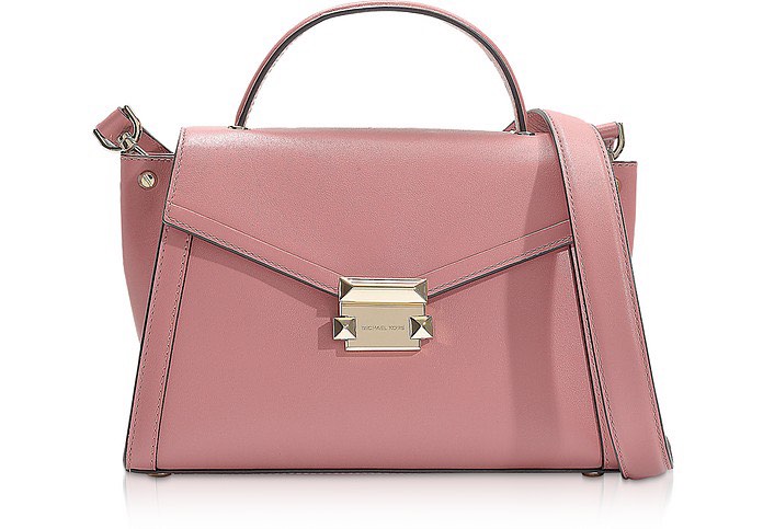 Michael kors whitney leather satchel cheap