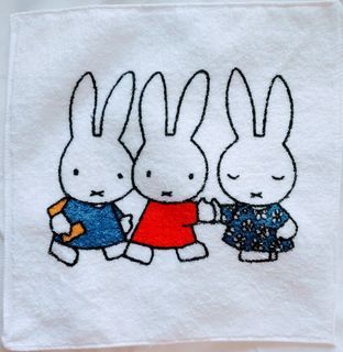 💯🇯🇵製Miffy小方巾