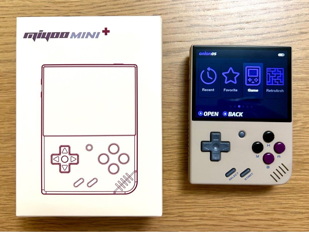 MIYOO Mini+ plus retro game console 復古遊戲掌機, 電子遊戲, 電子