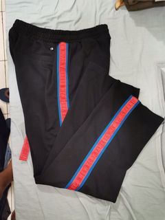 Mlb jogger pants with side tape new york spelll out