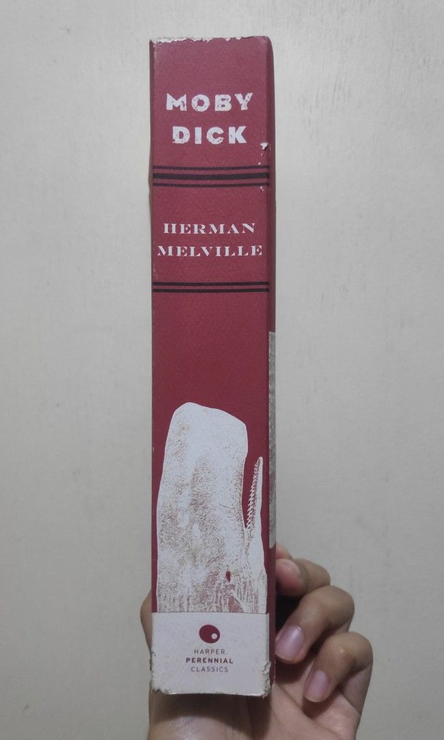 Moby Dick by Herman Melville (Category: Storybooks) located in Dasmarinas. Submitted by _kael_ (Listing ID 1251396632, Image 3). Description: Hello! Please kindly read my profile's about page first for updates. Thank you! - HarperPerennial Classics - Bought from a mall book store Tags: classic book, whale, #2024declutter.